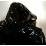 New NWT $495 Jane Post Black Light Slicker Military Trench Coat Rain Liner XS Photo 12