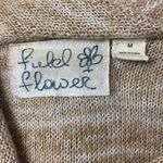 Anthropologie Field Flower  Medium Spacedye Yellow Brown Cowl Tunic Photo 5