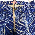 Lilly Pulitzer  South Ocean Skinny Crop Twilight Blue Early Riser Jeans Womens 00 Photo 9