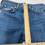 Rag and Bone Jeans Womens 26 Palmer Blue Denim Cate Mid Rise Ankle Skinny Raw Hem Photo 7