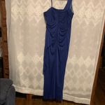 Camille La Vie Camille‎ La Vie Royal Blue Maxi Dress Photo 4
