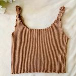 Boutique Tan Rib Knit Set Photo 1