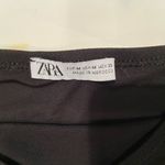 ZARA  Black Mesh Body Suit‎ Rounded neck Long Sleeves, size Medium M Photo 1