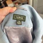 L.L. Bean Wool Cashmere Blend Light Blue 10R Size 10 Photo 4