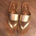 Gold Sandals Size 7.5 Photo 0