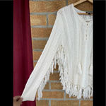 Love Sam  fringe sweater xtra small Photo 3