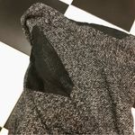 New York Girl Vintage 80s  Boucle Bomber Jacket Black Speckled Coat Shoulderpads Photo 9