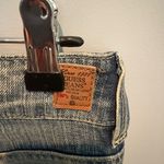 Guess Woman’s Vintage Blue Ankle Cropped Jeans Distressed Jeans in Size 28 Photo 6