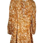 Zimmermann Peggy Scallop Short Dress Orange Paisley Photo 3