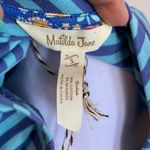 Matilda Jane  Blue Stripe Walkabout Sidetail Dress Photo 9