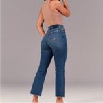 Abercrombie & Fitch The Kick Flare Ultra High Rise Curve Love Size 28/6 Short Photo 3