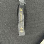 IC by Connie K Fringe Tunic Top Women Large Gray Black Casual Comfy Lagenlook Photo 5