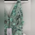 Nordstrom Helsi Norah Sequin Floral Gown in Sage Floral Photo 3