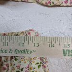 Homemade Floral Jacket Skirt Set – Women's S Pink Button Front Cotton Rayon White Size 16 Photo 2