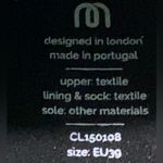 Mahabis Gray Slip on Comfort Slipper Shoes 39 8 Photo 4