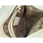 Coach  1415 Slim White Leather Soho Crossbody Shoulder Bag With Tassel Photo 4