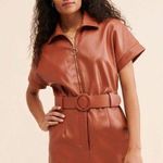 Hutch Vegan Leather Jumpsuit Photo 2