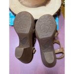 BORN Vintage woodblock heel sandals Tan Size 7 Photo 3