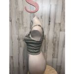 American Eagle  Striped Ribbed Crop Tank | Stretchy Fitted Cami Top Size Small Photo 1