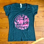 Gildan Soft Cotton Washington DC Zoo Logo Print Gray Tee Women’s Size M NWOT Photo 0