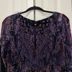 Free People  Velvet Empire Waist Mini Dress (Size S) Photo 6