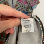 Lovers + Friends  Cassidy Dress Mosaic White Gray Multi Geometric Mini Fit Flare Photo 8