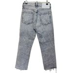 Rag and Bone Maya Slim Ankle Jeans Women’s Size 24 Acid Wash High Rise Frayed Hem Photo 4