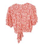 Lost + Wander  Pick Me At Hello Surplus Top Floral Tie Waist Size Medium M EUC Photo 10