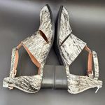 Jeffrey Campbell Ibiza Carina T-Strap Speckled Leather Pointed Toe Sandals Sz 8 Photo 5