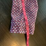 Banana Republic  Shirt Dress Sz 8 Geo Print Belted Button Front 3/4 Sleeve Career Photo 8