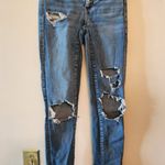 American Eagle Distressed jeggings jeans size 00 regular Photo 0