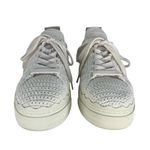 Chloé Chloe Lauren Crochet Sneakers in White Photo 8