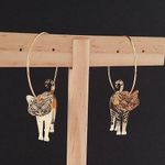 & Other Stories gold cat earrings Photo 0