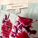 Favorite Daughter Lanai Floral Corset Top Blue Summer Peony Size 10 Photo 6