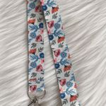 Floral lanyard with Id/ card holder Multi Photo 2