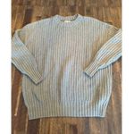 American Eagle  oversized chunky knit sweater size small green cable knit Photo 0