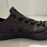 Converse Chuck Taylor Low Top Purple Glitter- Women’s Size 8/Men’s Size 6 Photo 0