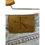 Calvin Klein Jeans Women's Super Skinny Jeans Size 10 Enzyme Wash Light Blue Photo 5