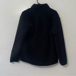 NWT Oak+Fort Sherpa Zip Up Jacket | Size: XS Black Photo 2