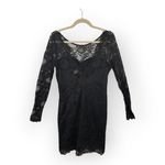 H&M  Black Lace Sheath Dress Romantic Whimsigoth Witchy Gothic Style 12 Photo 1