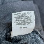 Exertek | Petite Charcoal Gray Lace-Up Side Crewneck Sweatshirt | PXL Photo 6