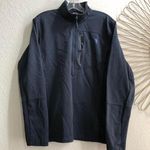 The North Face Navy Blue Canyonlands 1/2 Zip Jacket Sweatshirt Long Sleeve Medium Photo 0