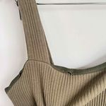 Princess Polly  Green Ribbed Seamless Bodysuit Size 8 Photo 1