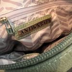 Antik Kraft Purse Vegan Rattan Sage handle shoulder strap snap in Accessory Bag Photo 2