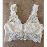Aerie  White Lace Bralette XS Photo 0