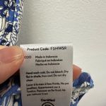 Anthro BeachGold Riley Floral Midi Skirt Blue Size S Photo 5