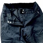 FERA Perfect Fit Black Ski Snow Pants Size 6 Short Velcro Zipped Pockets Fleece Photo 4