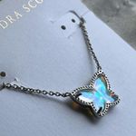 Kendra Scott Lillia Butterfly Dichroic Glass Necklace Photo 4