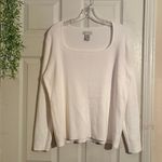 Yarnworks White Sweater  Photo 0