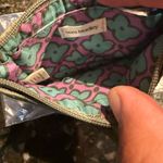 Vera Bradley Zip ID Case Green Performance Twill NWT R Photo 3